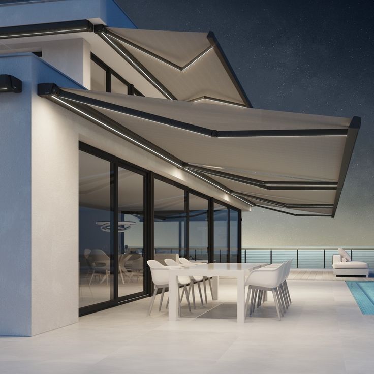 مظلات كهربائية للأسطح